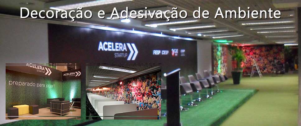 Decoração e Adesivação de Ambientes